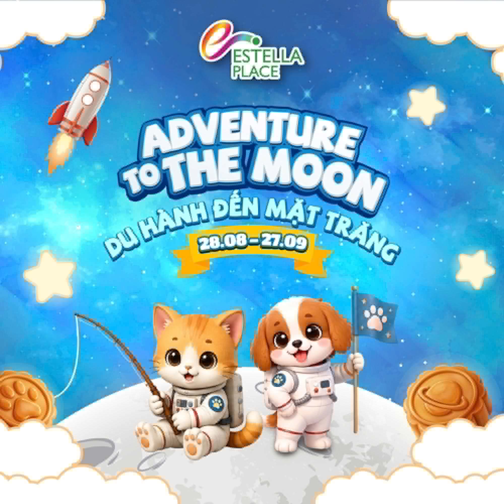 ✨ 3... 2... 1... DU HÀNH ĐẾN MẶT TRĂNG! 🚀🌕