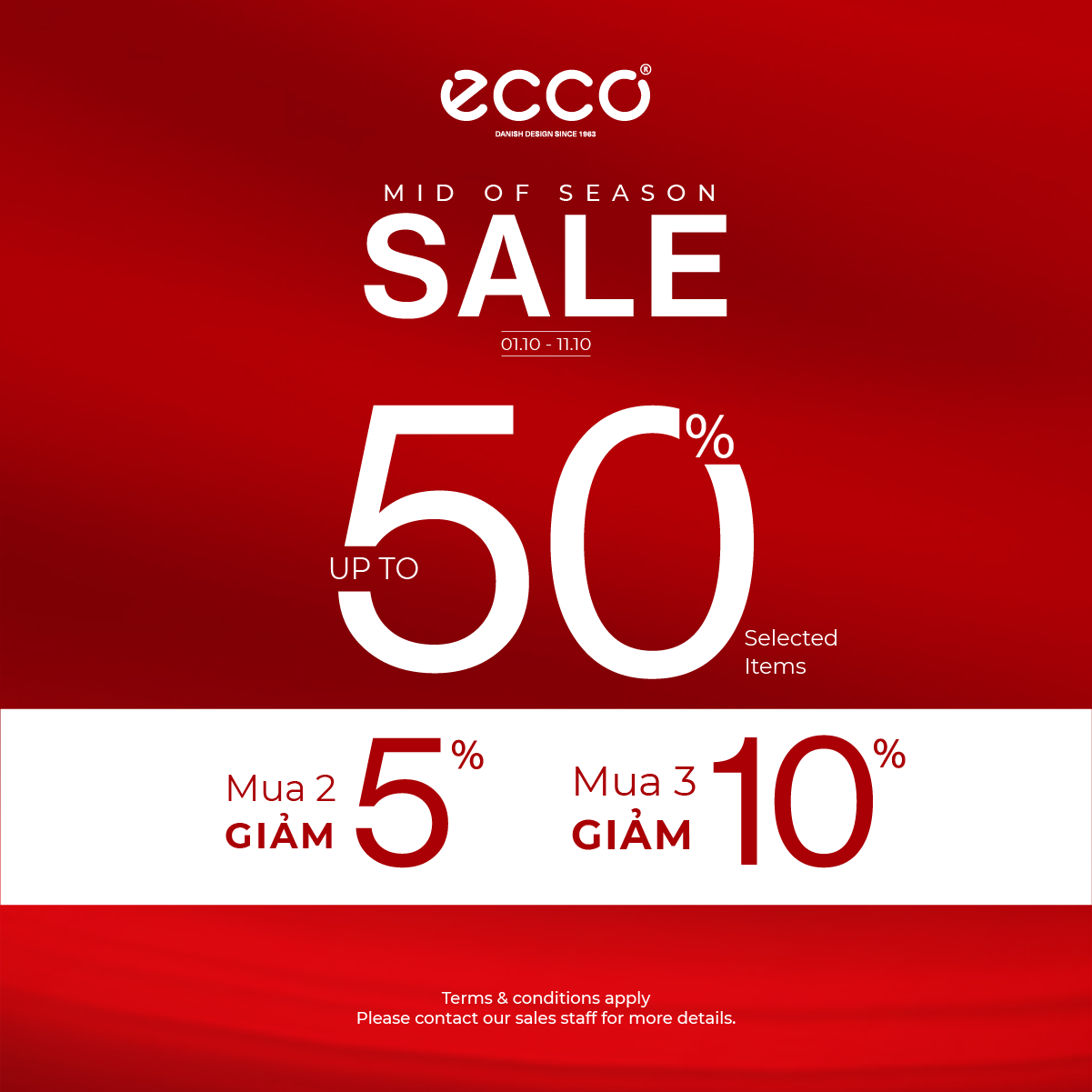 MID OF SEASON SALE - UP TO 50% OFF + EXTRA SAVINGS WHEN YOU BUY 2 OR MORE